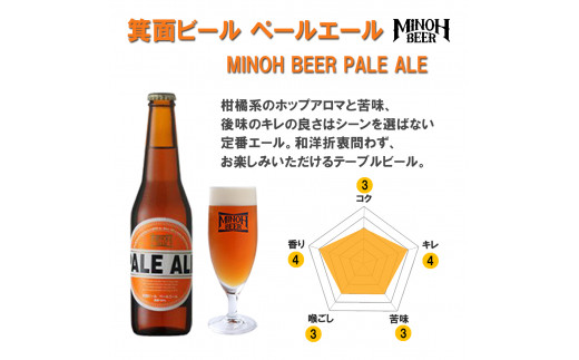 1 3 箕面ビール36本堪能セレクション クラフトビール 地ビール 飲み比べ 定期便 大阪府箕面市 ふるさと納税 ふるさとチョイス