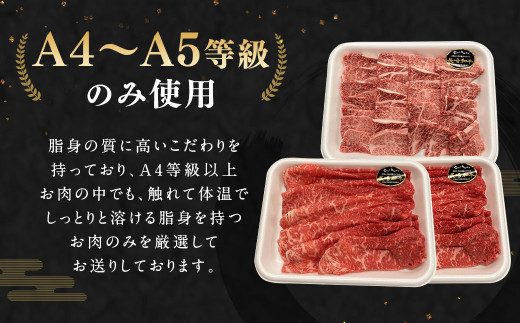 長崎和牛 焼肉・すき焼きセット B 約1.5kg モモ薄切り 国産