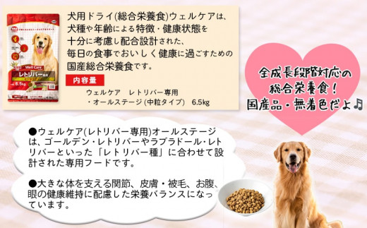 ドッグフード (レトリバー専用) オールステージ6.5kg - (都城市) 犬用