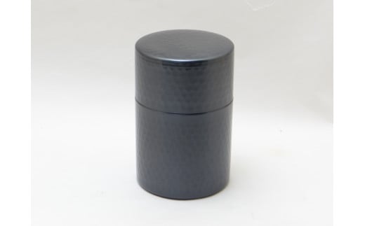 純銅黒銅仕上げ鎚目茶筒 FCCS020032 330056 - 新潟県燕市