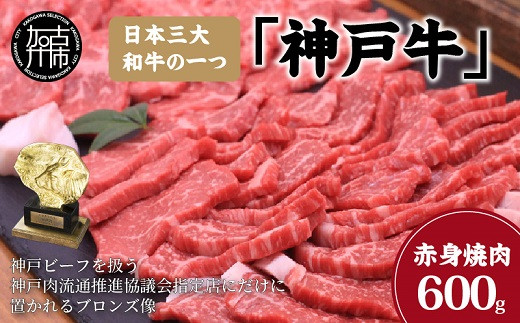 神戸牛赤身焼肉（600g）