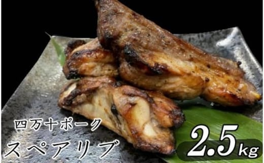 高品質 ふるさと納税 厳選素材 四万十ポーク スペアリブ ２ ５ｋｇ ｙｊ１２２ 豚肉