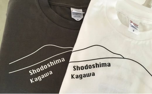 小豆島とのしょうご当地Tシャツ(チャコール)