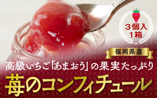 苺のコンフィチュール（３個入） 2R2 278556 - 福岡県赤村