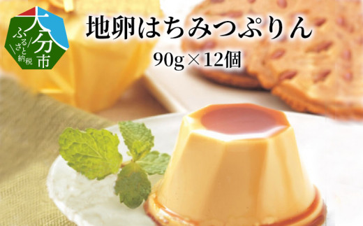 【J05006】 地卵はちみつぷりん