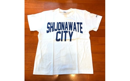 「SHIJONAWATE CITY」Tシャツ　1枚(白・Sサイズ)【1057908】 751310 - 大阪府四條畷市