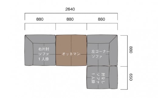 Ritzwell】PLAZA SOFA（L型セット） 家具 ソファ [AYG010] - 福岡県 ...