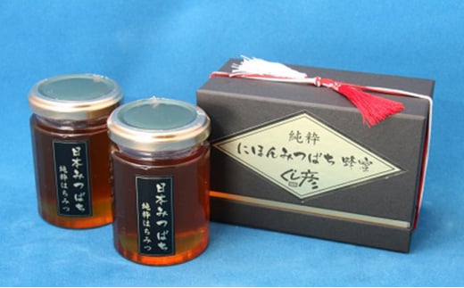 [№5341-0177]日本みつばちの純粋蜂蜜　大2個セット 786592 - 香川県丸亀市