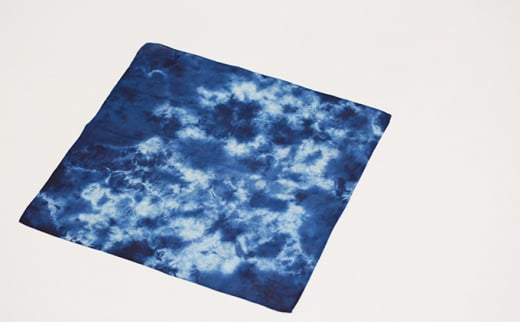 藍染バンダナスカーフ 1枚 - 徳島県鳴門市｜ふるさとチョイス