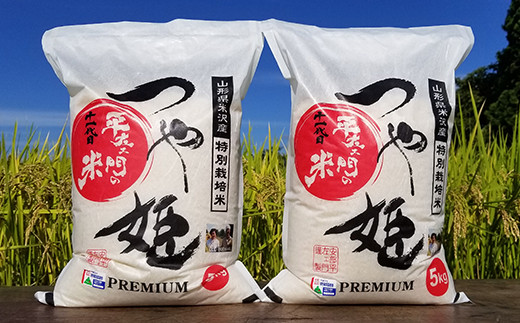 【令和3年産】特別栽培米 つや姫 10kg（5kg×2袋） 2021年産 農家直送
