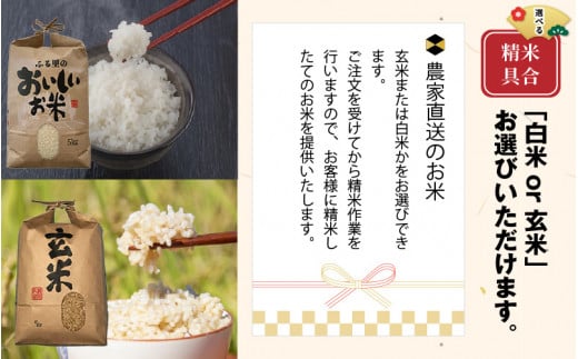 G-8901]【令和5年産新米】【農家直送定期便 12ヶ月コース】 本原農園の