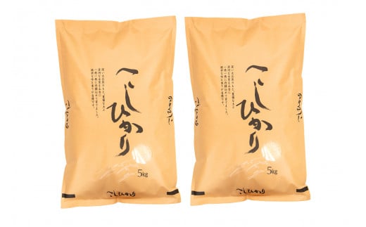 04R1020　特別栽培米コシヒカリ定期便(5kg×2袋)12回お届け