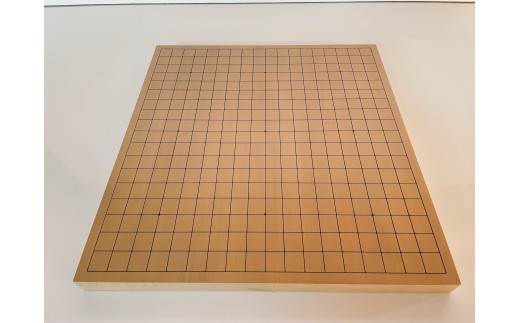 GS-05【 碁盤 】 新桂 10号 接合盤 卓上 セット 囲碁 将棋 木工品