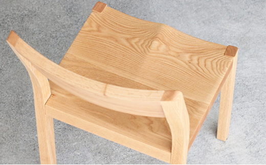秋山木工 椅子 ダイニング チェア  リビング オーク材 無垢