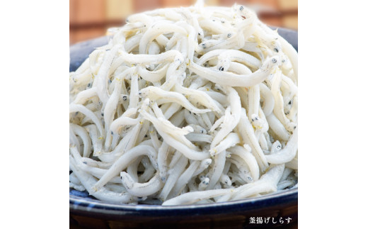 釜揚げしらす しらす干し 交互 定期便 (1kg×4か月) 天然 ふっくら 大洗