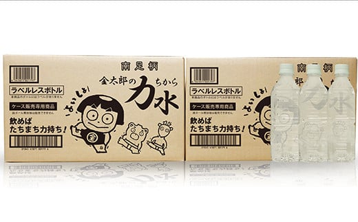 おためしAセット 金太郎の力水ラベルレス 500ml×48本（24本入×2箱