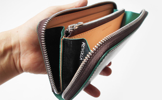 【新品】超高級イタリア産ブライドルレザー　 長財布