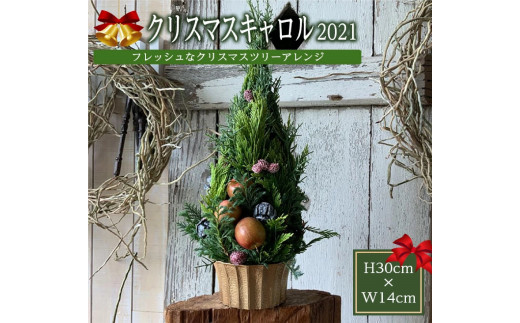 Sl0085 クリスマスツリーアレンジ クリスマスキャロル 21 山形県酒田市 ふるさと納税 ふるさとチョイス