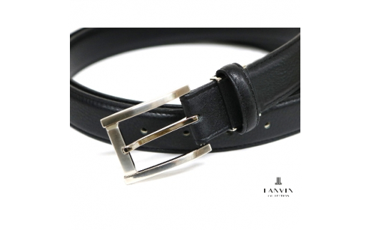 ＜LANVIN＞ランバン　シュリンクレザーベルト(ロングサイズ)＜JLMB234L＞紳士用【1255758】|テンポイント株式会社