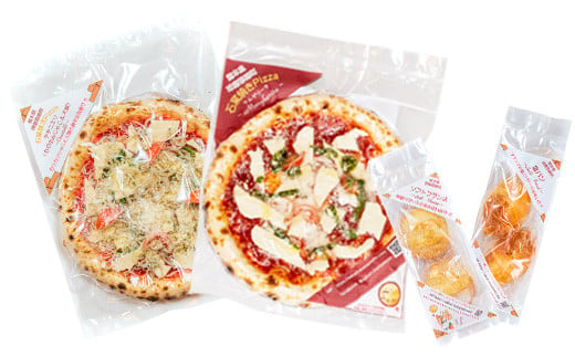 本格石釜焼き 冷凍 Pizza 2枚＆塩パン＆ソフトフランス ピザ 1171911 - 熊本県人吉市