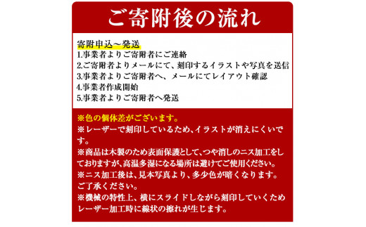 173 木製オリジナルフォトボード ボード刻印のみ 幸積 鹿児島県東串良町 ふるさと納税 ふるさとチョイス