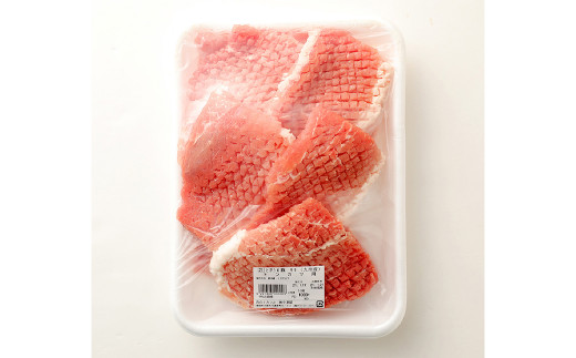 Ａー１５２ 大分県日田市産 とびうめ豚 モモ とんかつ用 100g×10枚 計1kg 
