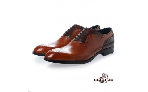 madras(マドラス)の紳士靴 M422 ライトブラウン 24.5cm【1342799】