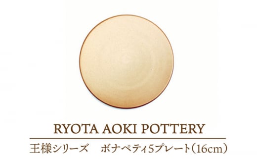 【美濃焼】 王様のボナペティ5プレート 【RYOTA AOKI POTTERY/青木良太】食器 皿 陶芸家 [MCH137]