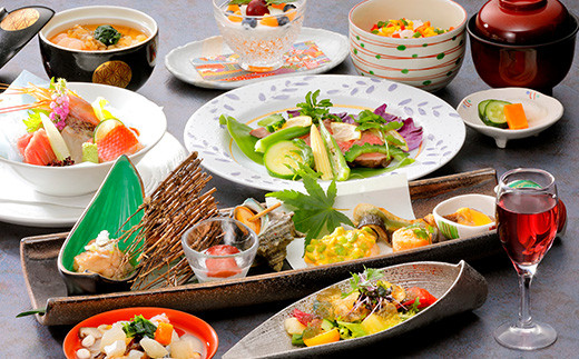 日本料理夕食 一例