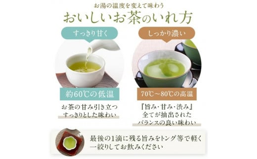 2種ティーパックセット 煎茶（川内ほまれ 紫）・玉露 計24パック