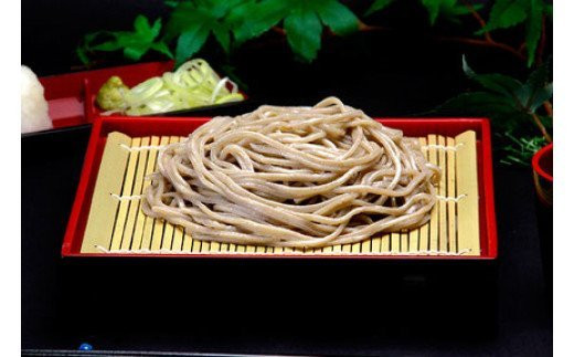 盛付例（ざるそば）