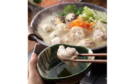 博多の味本舗 博多 水炊き と 黄金の だしぽん酢 セット ありた鶏 やせうま風極太平麺