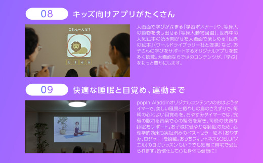 Popin Aladdin 2 ポップインアラジン 2 シーリングライト スピーカー 動画サービス 熊本県高森町 ふるさと納税 ふるさとチョイス