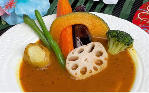 冷凍 スープカレー ヘルシー 3食セット(計1.25kg) チキン 薬膳 ベジタブル