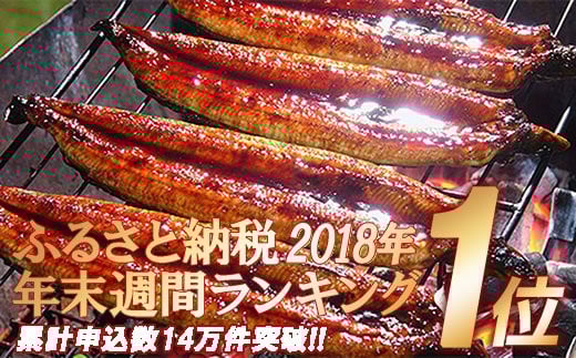 四万十うなぎ 蒲焼き 2本セット 110g×2尾 Esu-103
