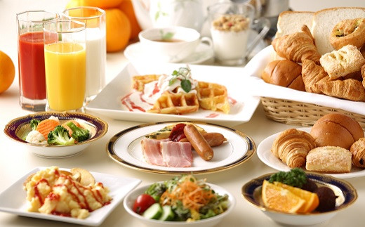 当ホテルこだわりの朝食でさわやかな朝をお迎えください。　※写真はイメージです。