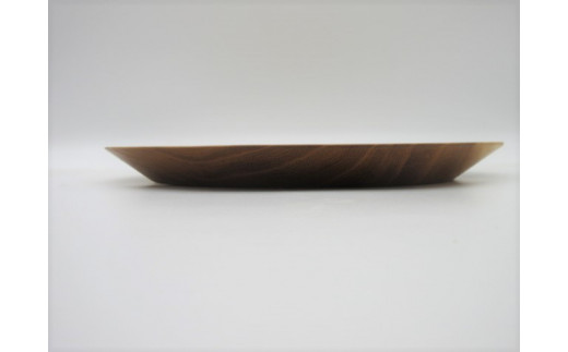 木の食器 皿 直径約24cm 高さ2.2cm 材質クワ - 岡山県新見市｜ふるさと