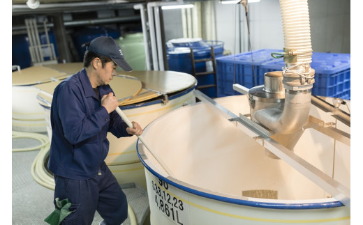 酒の製造風景