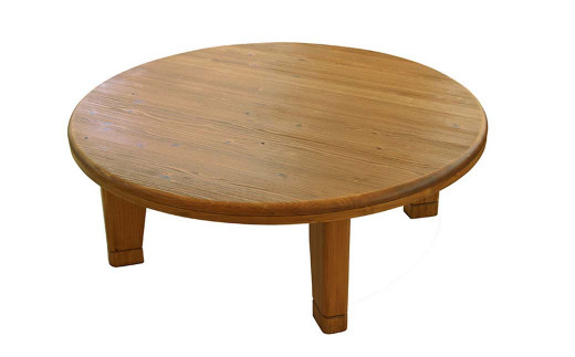 D－７３  大分県産 リビング テーブル (LSテーブル＃90) ※選べるウッドカラー(2色) 継脚構造