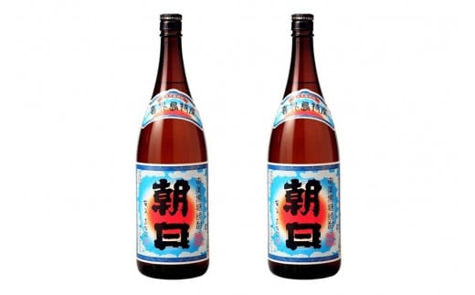 【黒糖焼酎】朝日(30度)　一升瓶(1800ml)×２本セット【朝日酒造】