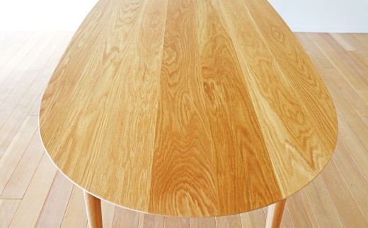 高野木工 ルーベ 160 ダイニングテーブル WO シンプル デザイン 家具