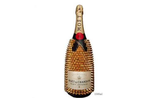 シャンパン オリジナル デコレーションボトル（トゲモエ）1500ml