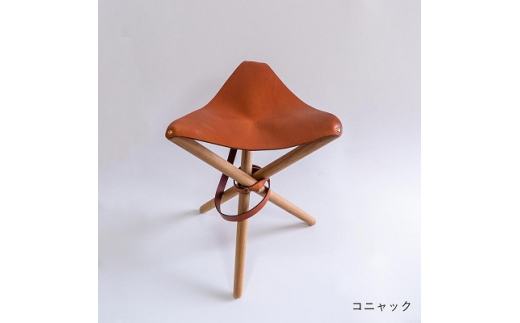 WOODWORK CENTER WWCキャンプスツール コニャック 0597