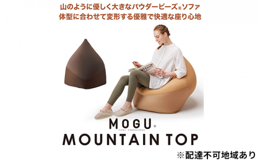【MOGU-モグ‐】マウンテントップ レッド〔 クッション ビーズクッション リビングクッション〕