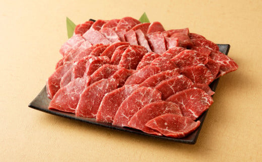 黒毛和牛 赤身モモ肉 焼肉用 500g パパイヤスパイス 40g×3種セット