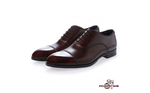 madras(マドラス)の紳士靴 M421 ブラウン 24.5cm【1342711】
