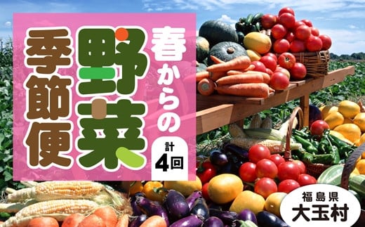 【定期便】季節の野菜 2022年春からの定期便【01051】