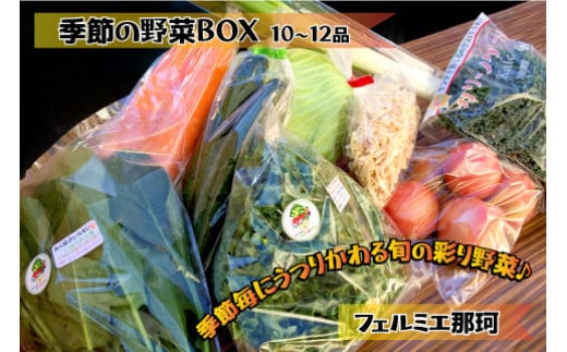 フェルミエ　野菜BOX１０～１２品 867809 - 茨城県那珂市