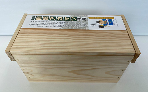 昭和レトロ 木箱 りんご箱 蓋付き - 家具