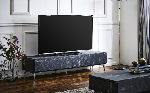 150 TVボード ワイズ (ホワイト・ブラック) テレビ台 棚 インテリア